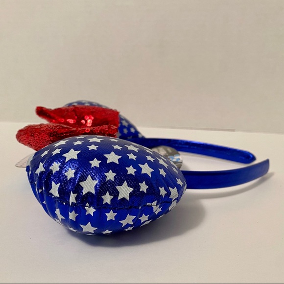 Disney Minnie Mouse Ears Americana Headband - Picture 7 of 11